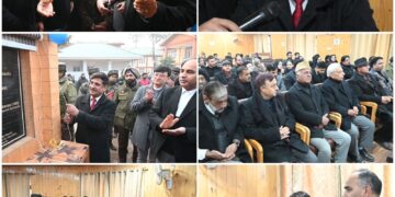 Justice Vinod Chatterji Koul visits Court Complex Baramulla, Reviews it’s functioning