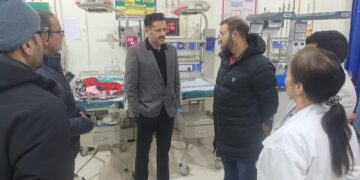 DHS Jammu reviews functioning of Childcare Unit, implementation of health schemes at DH Ramban