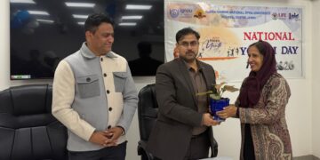 Satish Sharma exhorts youth to lead India’s journey towards Viksit Bharat @2047