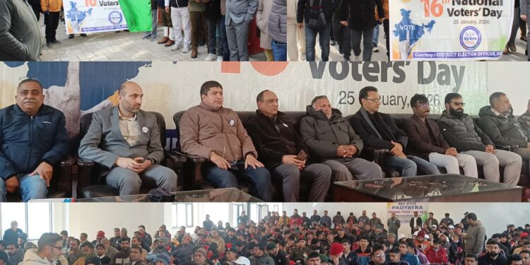 16th National Voters’ Day celebrated in Doda