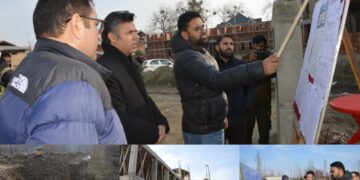 DC Budgam conducts On-Spot inspection of Key Infrastructure Projects in Sub-Division Beerwah
