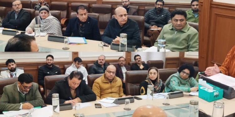 Sakeena Itoo calls for comprehensive revamp of Sanitation, Cleanliness measures in GMCs, District Hospitals, SDHs, other health facilities across J&K