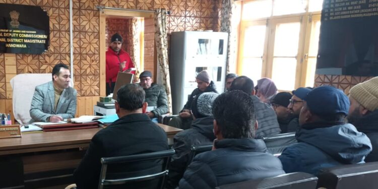 ADC Handwara reviews arrangements for celebration of Shab-e-Meraj