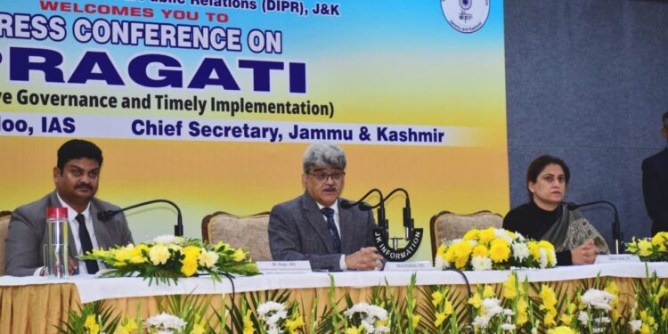 PRAGATI driving timely execution of mega projects in J&K: Chief Secretary