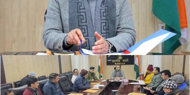 DC Ramban reviews enforcement of Food Safety regulations