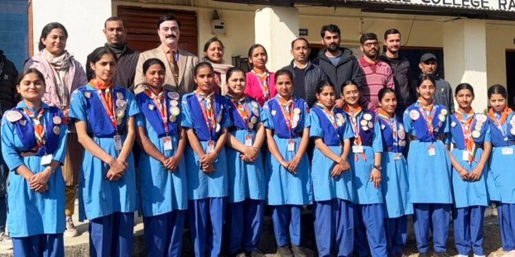 GDC Ramkote Shines at 1st National Rover/Ranger Jamboree at Chhattisgarh