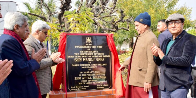 Lieutenant Governor launches special edition of Hindu Education Society Kashmir’s Sangarmal magazine