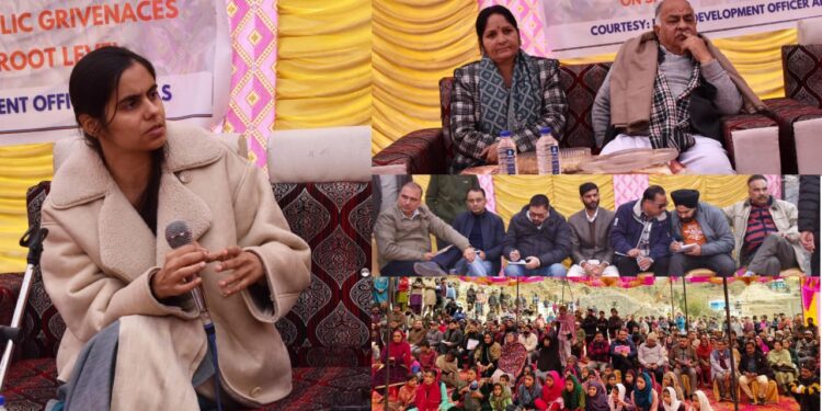 DDC Reasi holds public grievance redressal camp at Dhansal Panchayat- Block Arnas