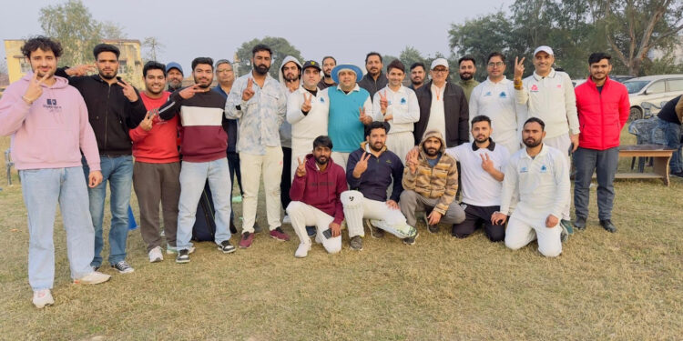 GMC Kathua XI outclass PHE XI by 6 runs in Kathua Admin Cup