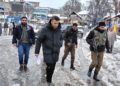 DC Budgam, reviews snow clearance measures in district, visits old Bus Adda, District Hospital