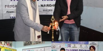 ADC inaugurates Women’s Tailoring Training Programme at SBI RSETI Ramban