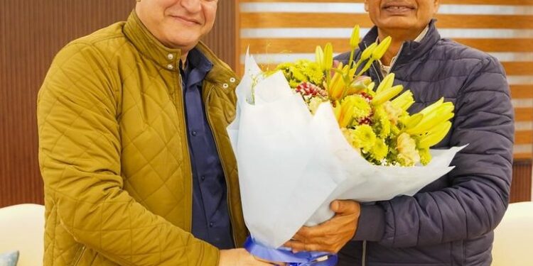 Javid Dar meets Union Agriculture Minister; seeks enhanced central support for Agriculture, Rural Development