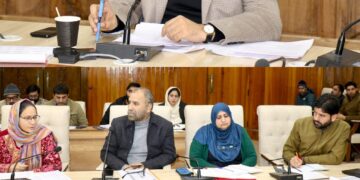 DC Srinagar reviews progress on saturation of Government flagship schemes in rural areas of District