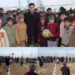 DC Budgam inspects Playfield Development in Panchayat Khag