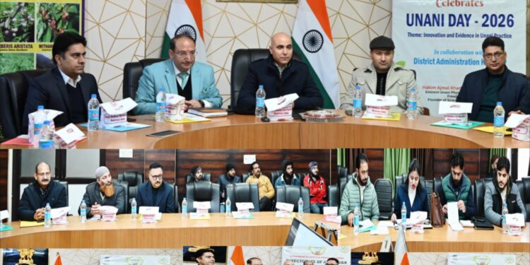 `AYUSH Department celebrates World Unani Day 2026 at Kishtwar