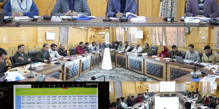 DCC & DLRC Meeting reviews Banking Performance for Q3 FY 2025–26 in Bandipora