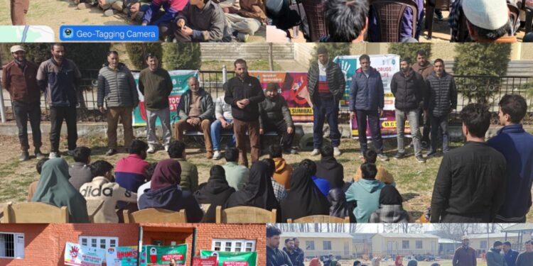 District Admin Bandipora conducts IEC Awareness Programmes under Nasha Mukht JK Abhiyan in ULB areas