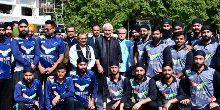 Lieutenant Governor inaugurated 2nd Edition of ‘Sikh Cricket Premier League’ at Jammu