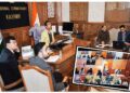 Div Com Kashmir reviews progress of re-creation of dilapidated Massavies, digitization of Jamabandis