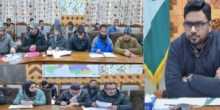 DC Kupwara reviews progress under Agriculture and allied sectors