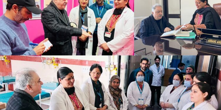 External Assessment under Kayakalp Programme conducted at SDH Bhaderwah