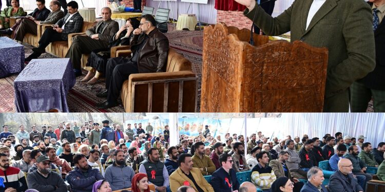 CM Omar Abdullah lays foundation for ₹190 Cr urban development projects in Srinagar, Budgam