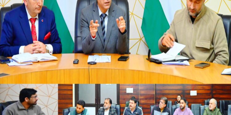 DC Kishtwar reviews strategy for implementation of Mission Gyan Bharatam in the district