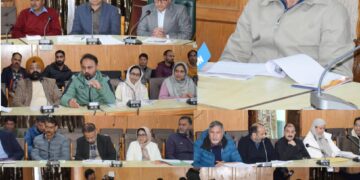 DDC Chairperson chairs General Council Meeting at Pulwama