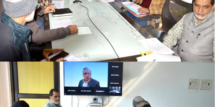 DDC Poonch reviews implementation of Capex Budget, Central Schemes