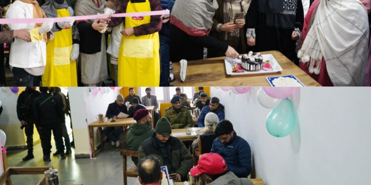 DC Bandipora inaugurates women SHG-Managed Cafeteria at Mini Secretariat