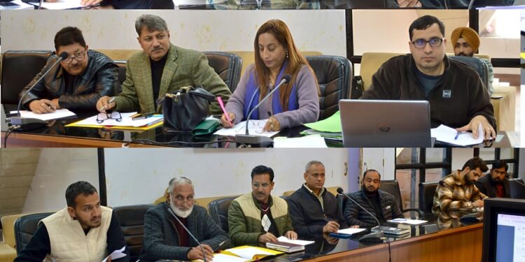 DC Poonch reviews Change of Land Use cases