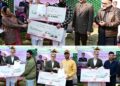 CM Omar Abdullah felicitates winners of Chrysanthemum Garden Photography & Reel Competition organized by Floriculture department