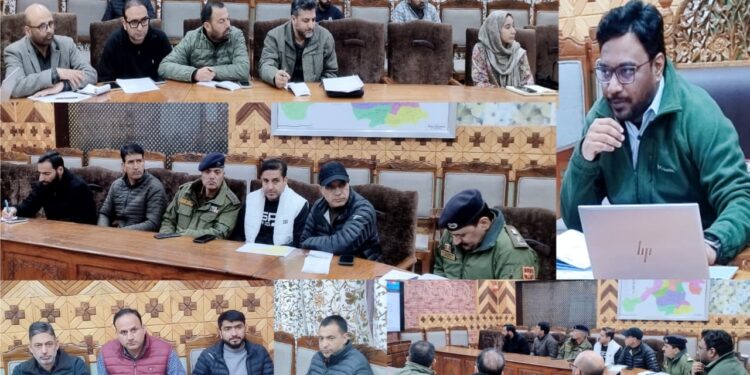 Chairman DDMA reviews Disaster Response Preparedness in Kupwara