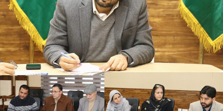 DC Srinagar discusses action plan to augment academic, technical & employment avenues for Specially Abled Students of Government Abhinandan Home