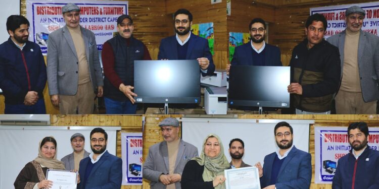 District Administration Srinagar saturates 114 Govt Schools with Computer systems, IT equipments under District Capex