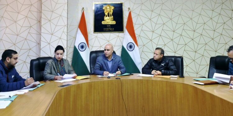DC Kishtwar approves 61 projects under Mission YUVA