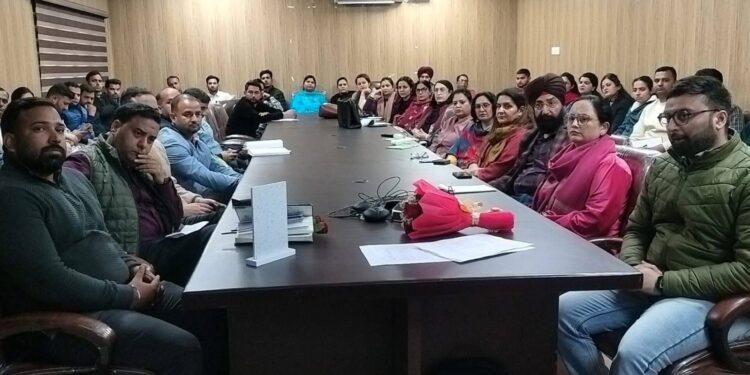 Director Health Services Jammu organizes a One Day Training programme on I-RAD / e-DAR Portal