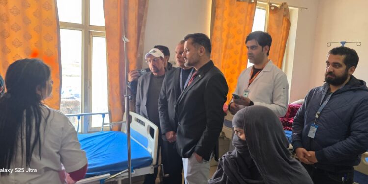 Director Health Services Jammu conducts a comprehensive visit to CHC Thathri