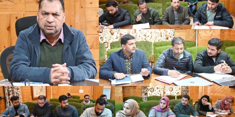ADDC Shopian reviews Mission YUVA in district