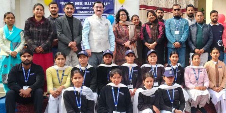 Maiden NSS Special Winter Camp concludes at GDC Ramkote with Valedictory function