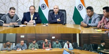 DC Kishtwar discusses funding of FPOs through CSR framework