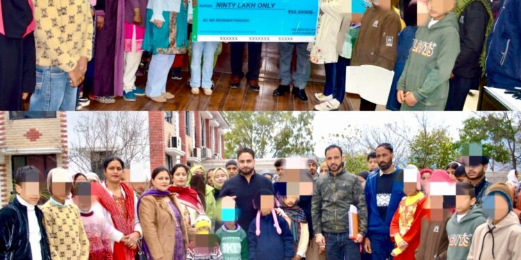 Mission Vatsalya brings relief to 243 orphans in Poonch, sponsorship worth 90 lakh distributed