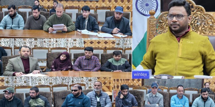 DC Kupwara reviews status of implementation of Rights of Persons with Disabilities Act