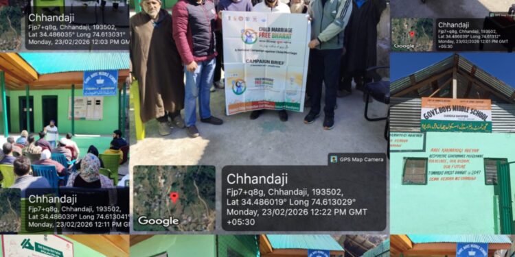 Mission Vatsalya Bandipora organizes Awareness programme at Chandaji