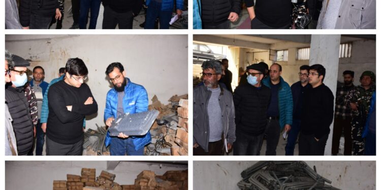 Commissioner SMC inspects EESL Lights Godown to assess quality standards, stock position of LED Street Lights