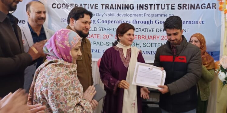 CTI Srinagar organizes programme on “Strengthening Cooperatives through Good Governance”