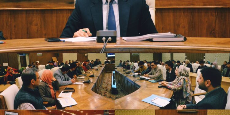 DC Budgam chairs introductory sectoral meeting with officers of District Administration