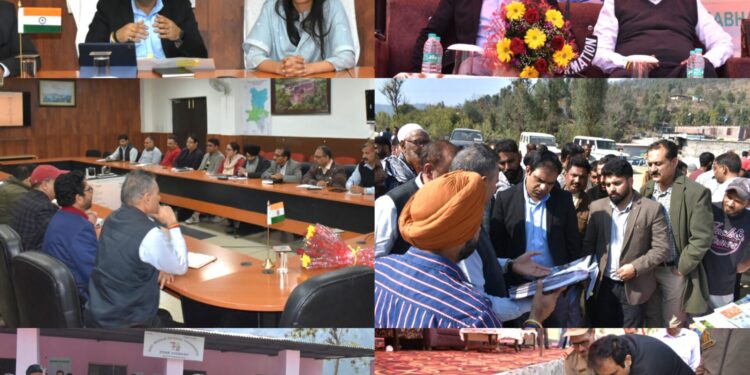 Nitish Suri reviews development works in Aspirational Block Thakrakote at Reasi