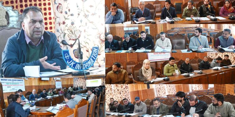 ADDC Shopian reviews DLRC, DCC, DLRAC quarter 3 performance of Banks