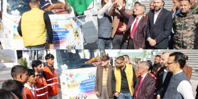 Doda students leave for Punjab to participate in the National Youth Exchange Programme